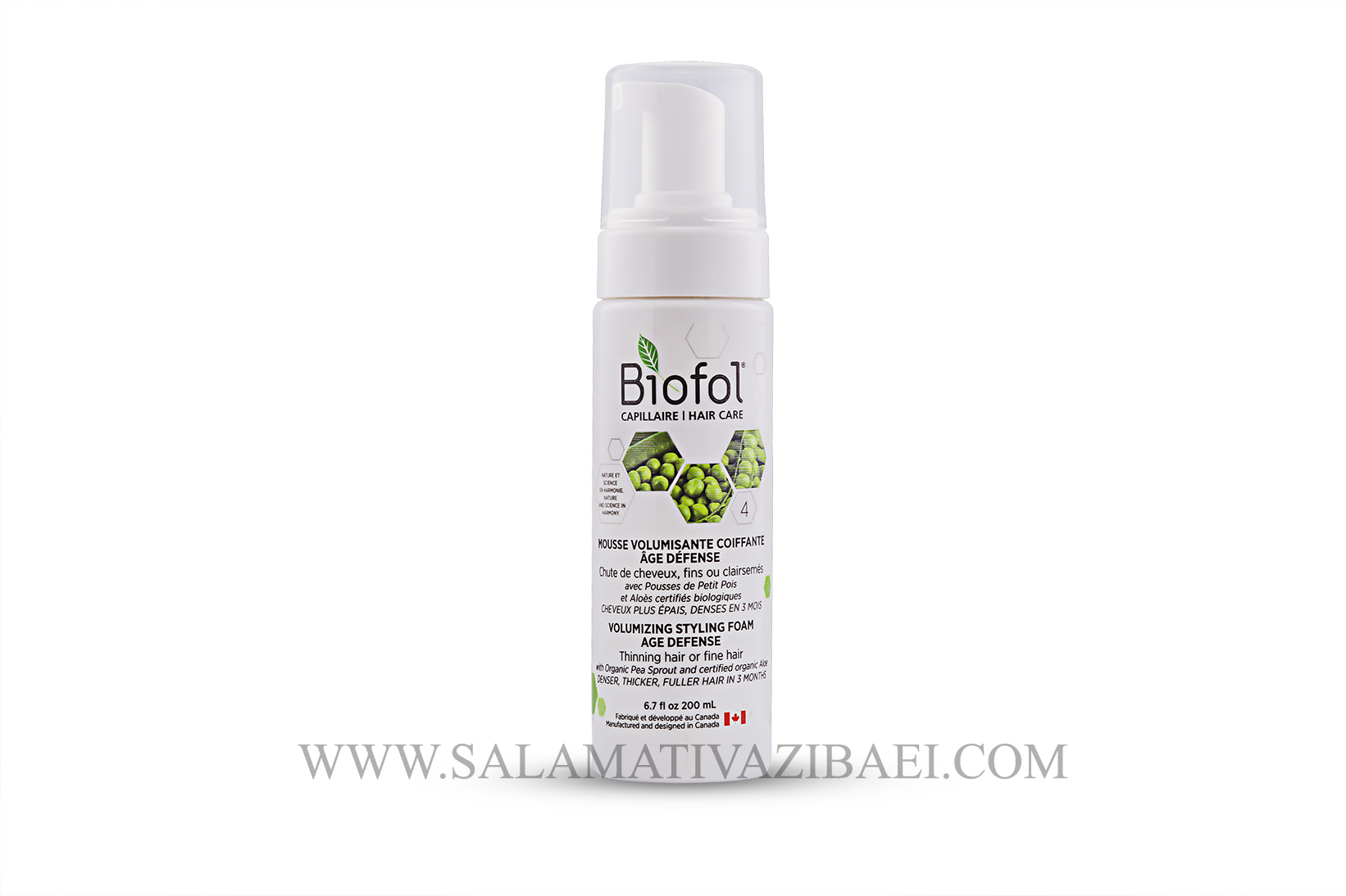 موس مو ضد ریزش و پرپشت کننده بایوفول کانادا - BIOFOL