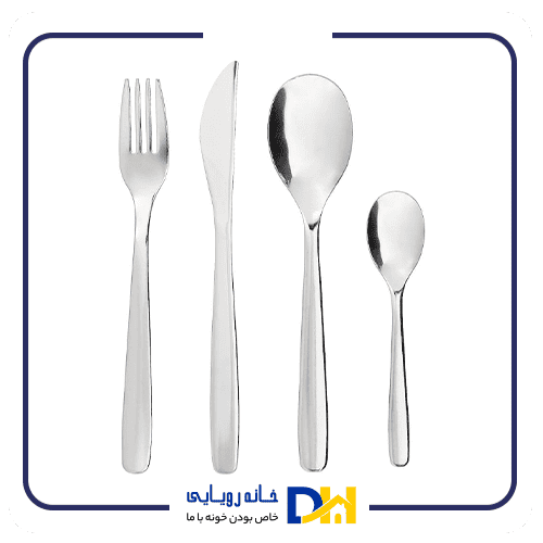 سرویس قاشق چنگال۱۶پارچه ایکیا MOPSIG