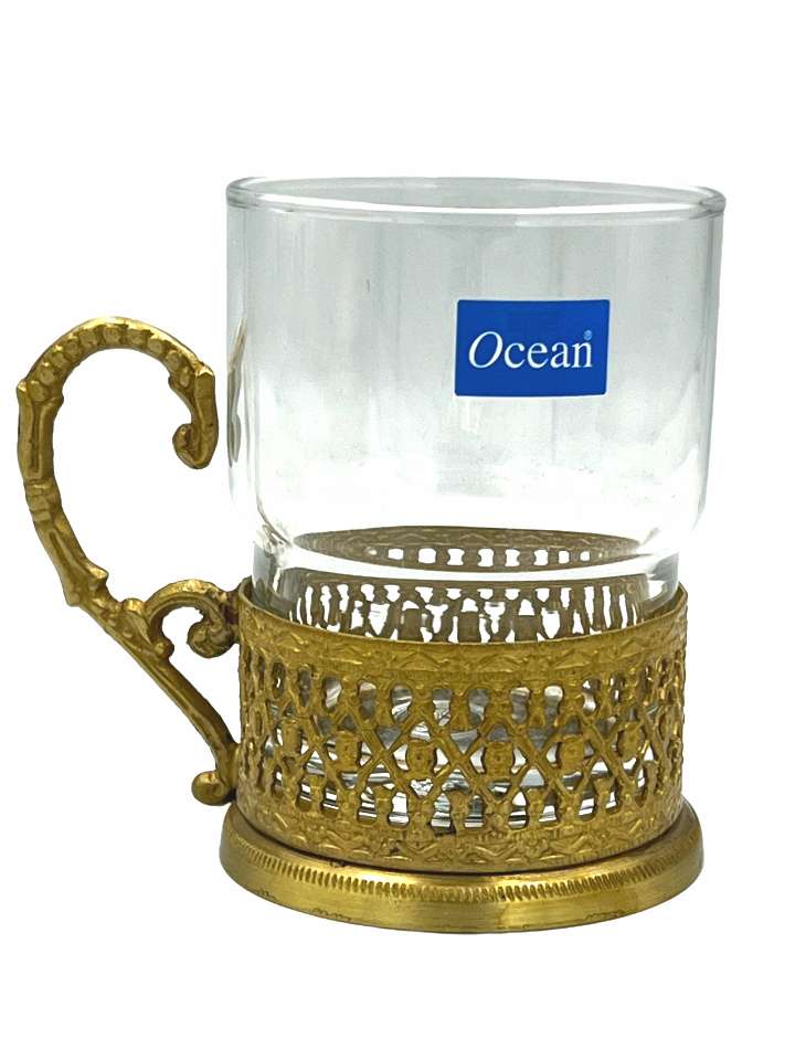 انگاره چای خوری طرح ایتالیا برنجی