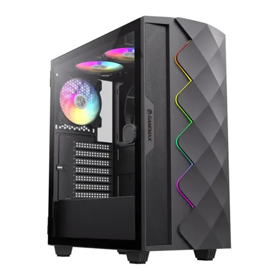کیس کامپیوتر گیم مکس مدل Diamond CP BK