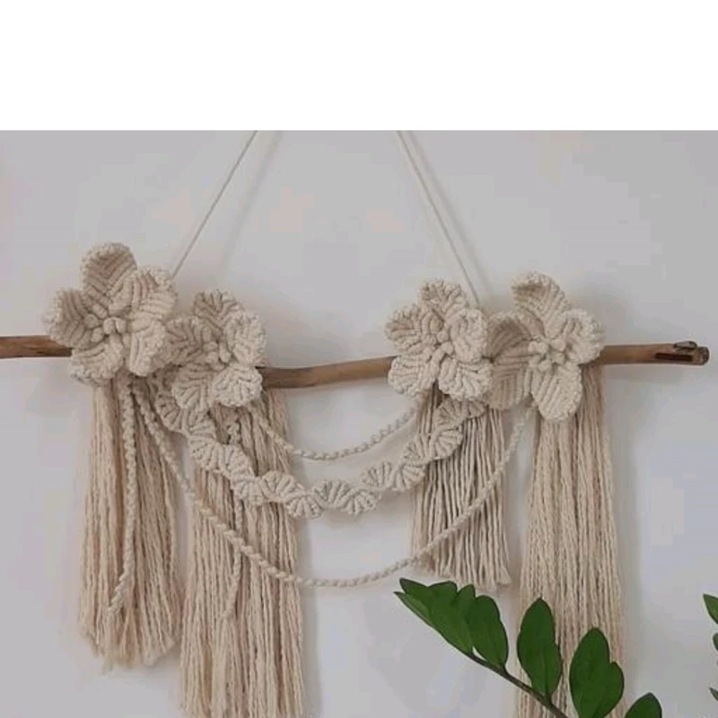 دیوارکوب مکرومه کد13