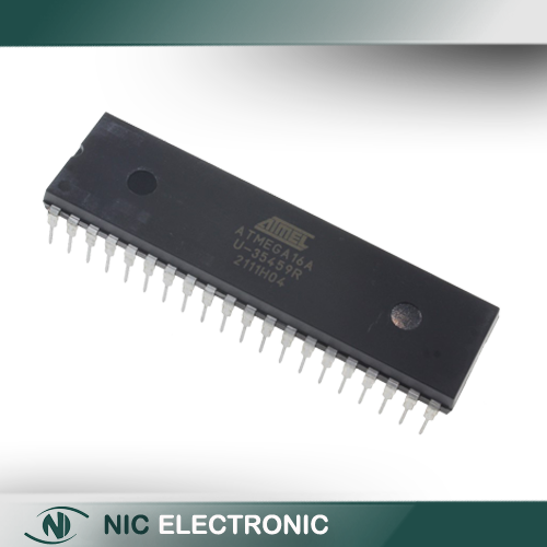 میکروکنترلر ATMEGA16A-PU پکیج PDIP-40