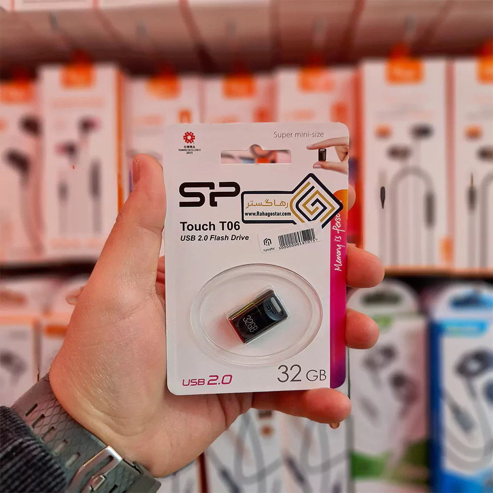 فلش مموری سیلیکون پاور (Silicon Power) مدل (T06) – 32GB