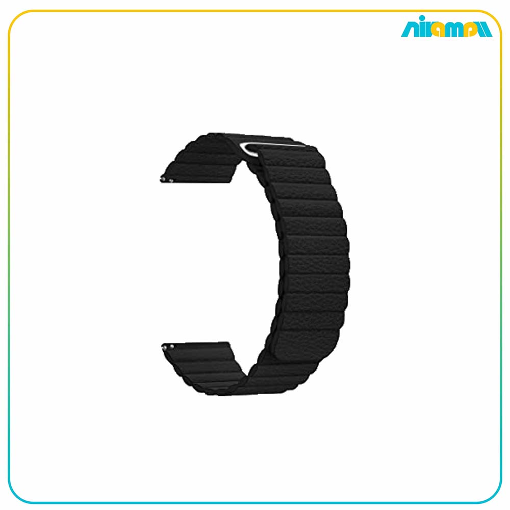 بند چرمی ساعت هوشمند (leather loop) مناسب برای ساعت های 22 میلیمتری