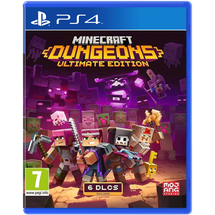 بازی Minecraft Dungeons - PS4
