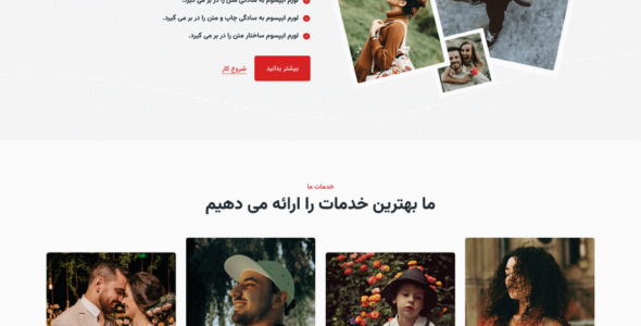 قالب HTML شرکتی پووی، Povi