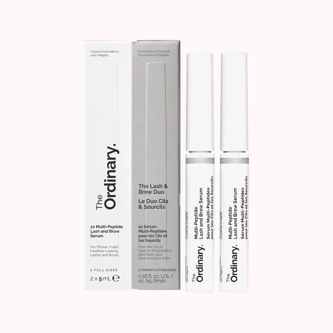 ست دو تایی سرم تقویتکننده مژه و ابرو Multi Peptide اوردینری