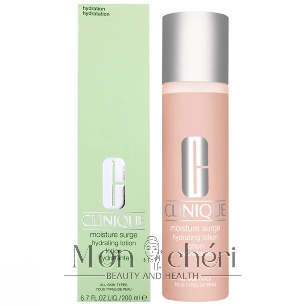 لوسیون پاک کننده صورت کلینیک مدل MOISTURE SURGE حجم 200 میلی لیتر
