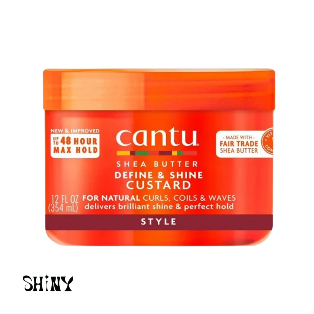 کاسترد استایل و براق‌کننده مو شی باتر کنتو مدل Define & Shine
