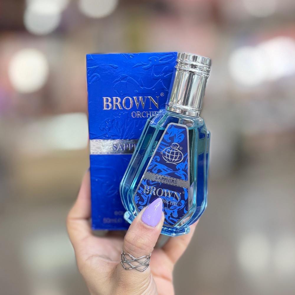 عطر براون ارکید آبی فراگرانس ورد 50 میل