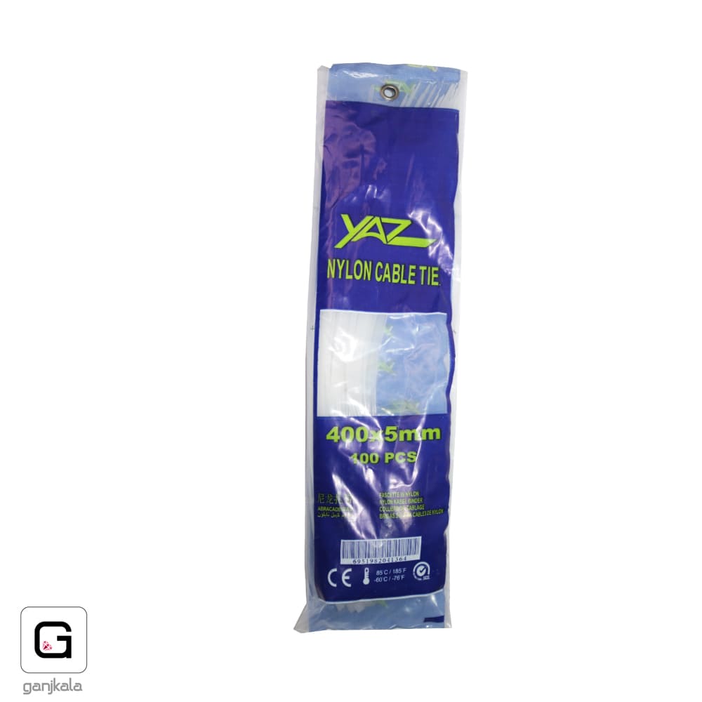 بست کمری 40 سانت سفید 5*400 یاز