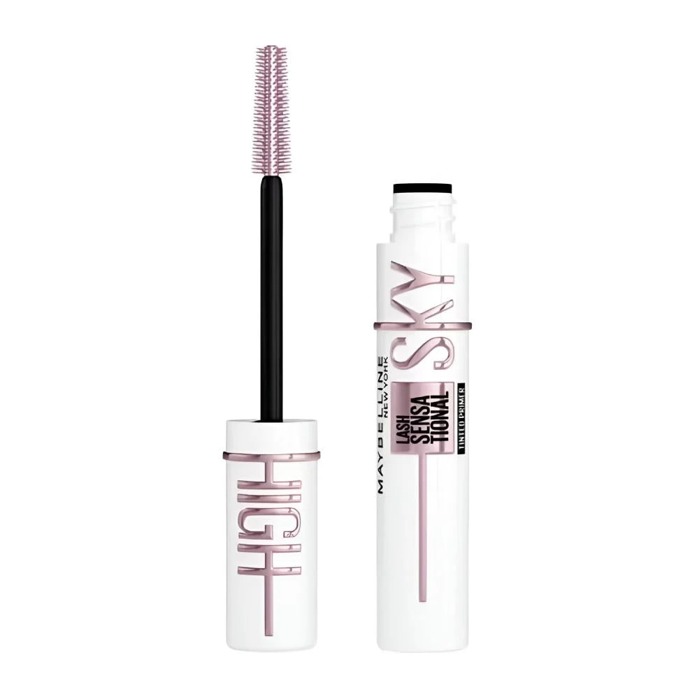 ریمل بلندکننده و حجم دهنده میبلین مدل اسکای های (طوسی تیره) Maybelline Lash Sensational Sky High Mascara tinted primer