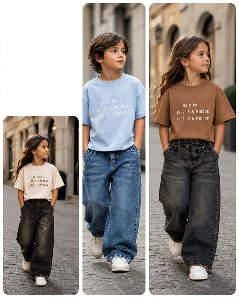 شلوار بگ minikids