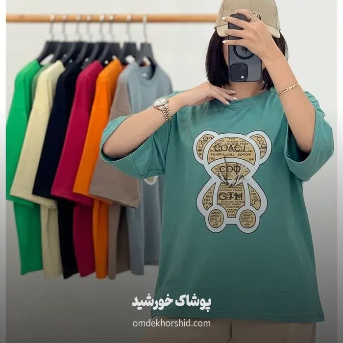 تیشرت باکسی خرگوشی(جلو بند)4