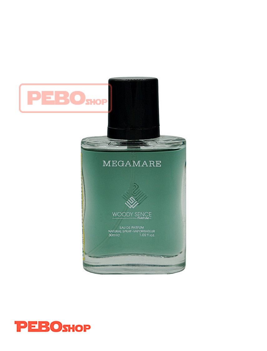 عطر جیبی وودی سنس مدل مگاماره حجم 30 میلی لیتر