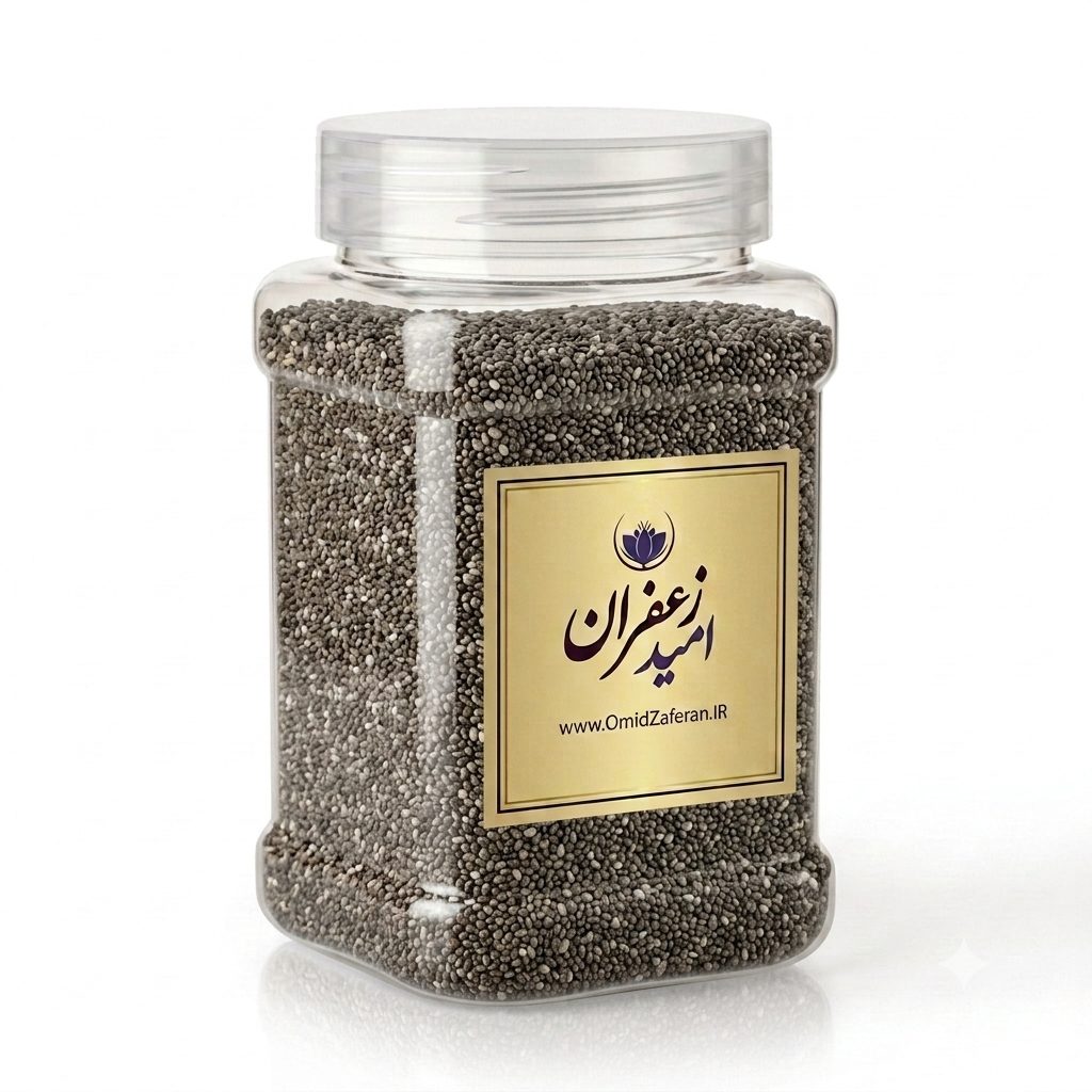 دانه چیا سوپر ممتاز برزیلی - 400 گرمی