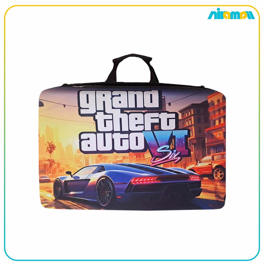 کیف کنسول بازی مخصوص PS5 Slim طرح gta vi