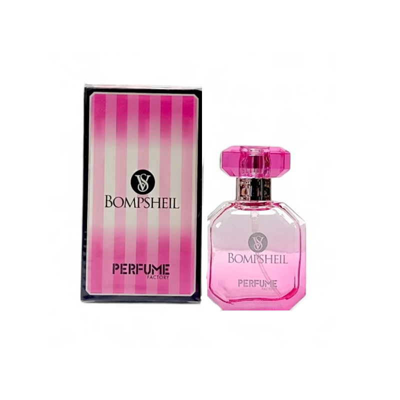 ادکلن مینیاتوری زنانه بامب شل برند پرفیوم فکتوری حجم ۳۰ میل bombsheil Perfume Factory