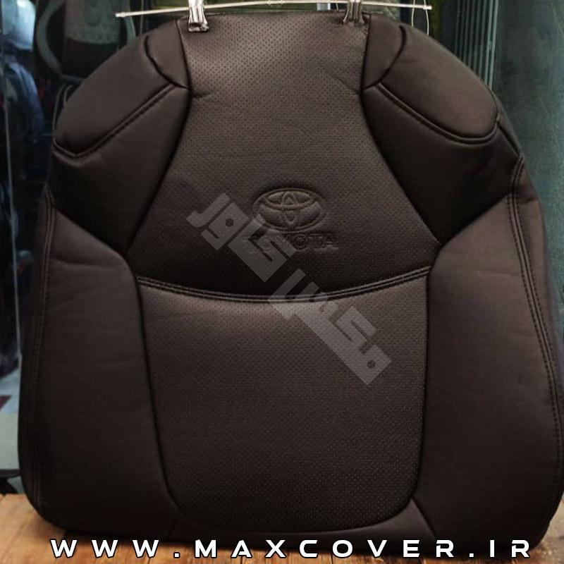 روکش صندلی تویوتا روافور RAV4 مدل 2024 و 2025 چرم مشکی