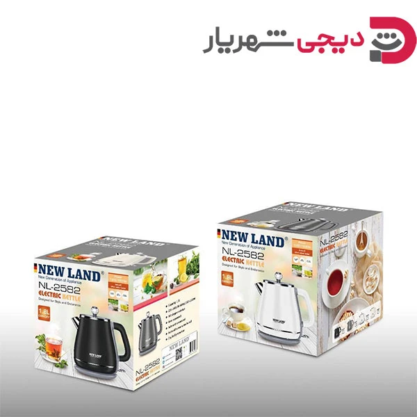 کتری برقی مشکی NL-2582BL