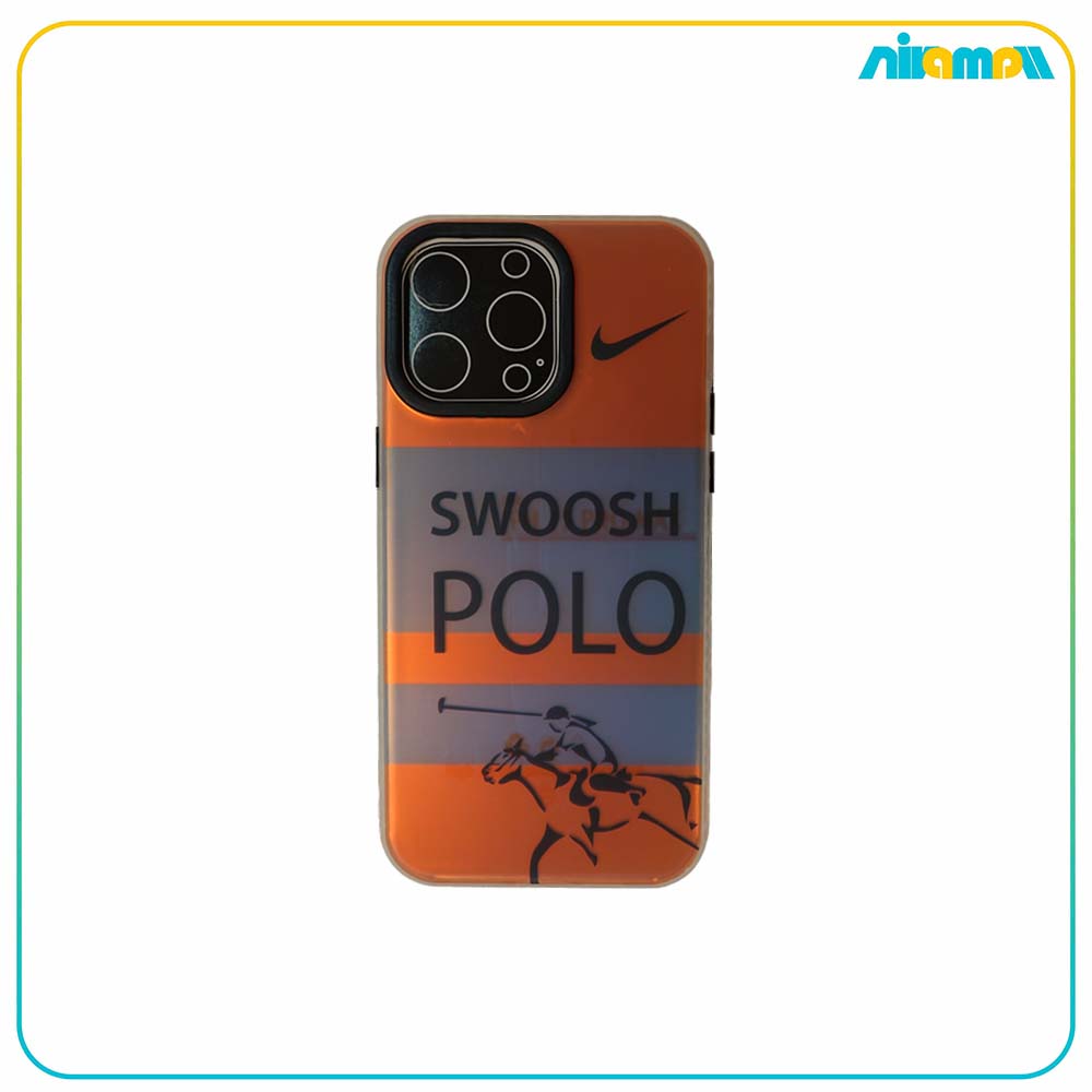 کاور سه بعدی طرح Swoosh مناسب برای گوشی Iphone 15 promax