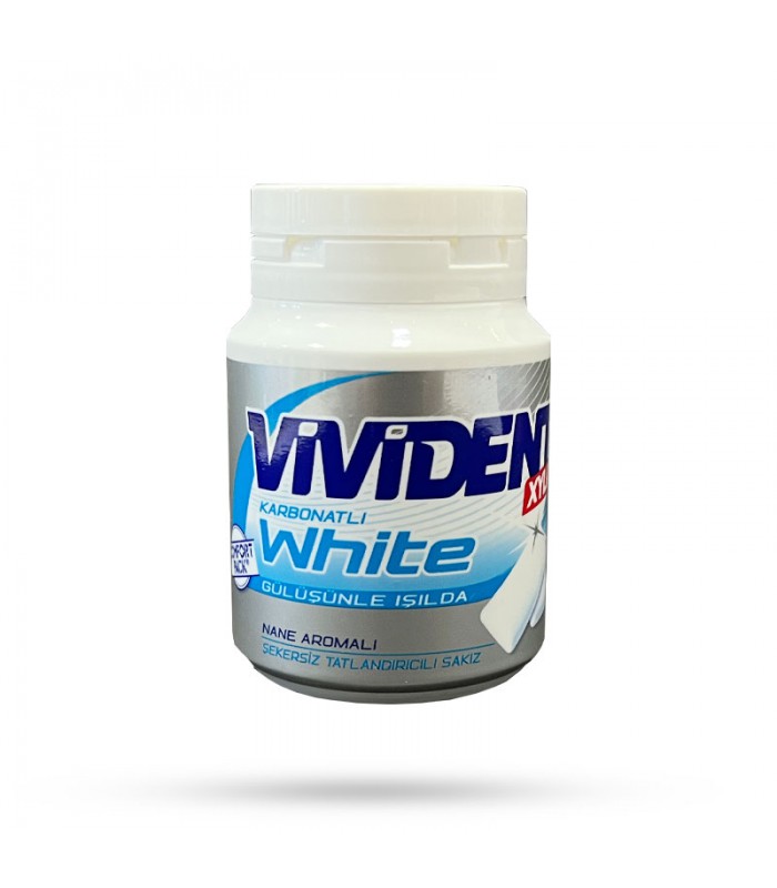 آدامس ویویدنت گازدار با طعم نعنا مدل white