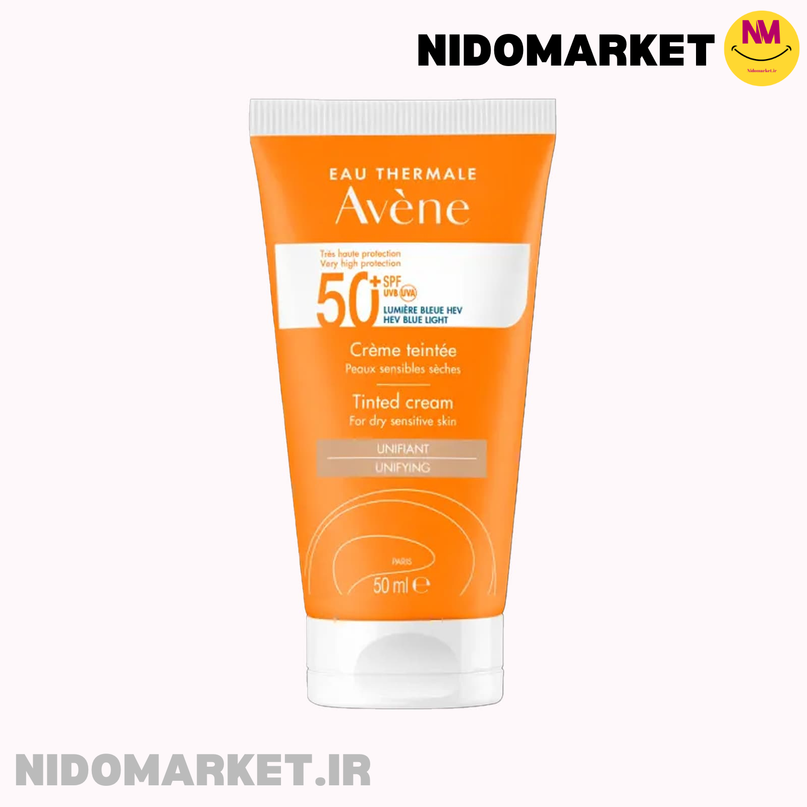 ضدآفتاب تینت اون Spf50+ پوست خشک و حساس