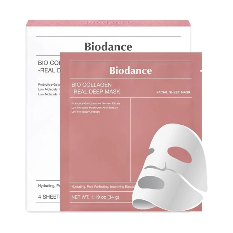ماسک ورقهای بیودنس Bio Collagen Real Deep Mask