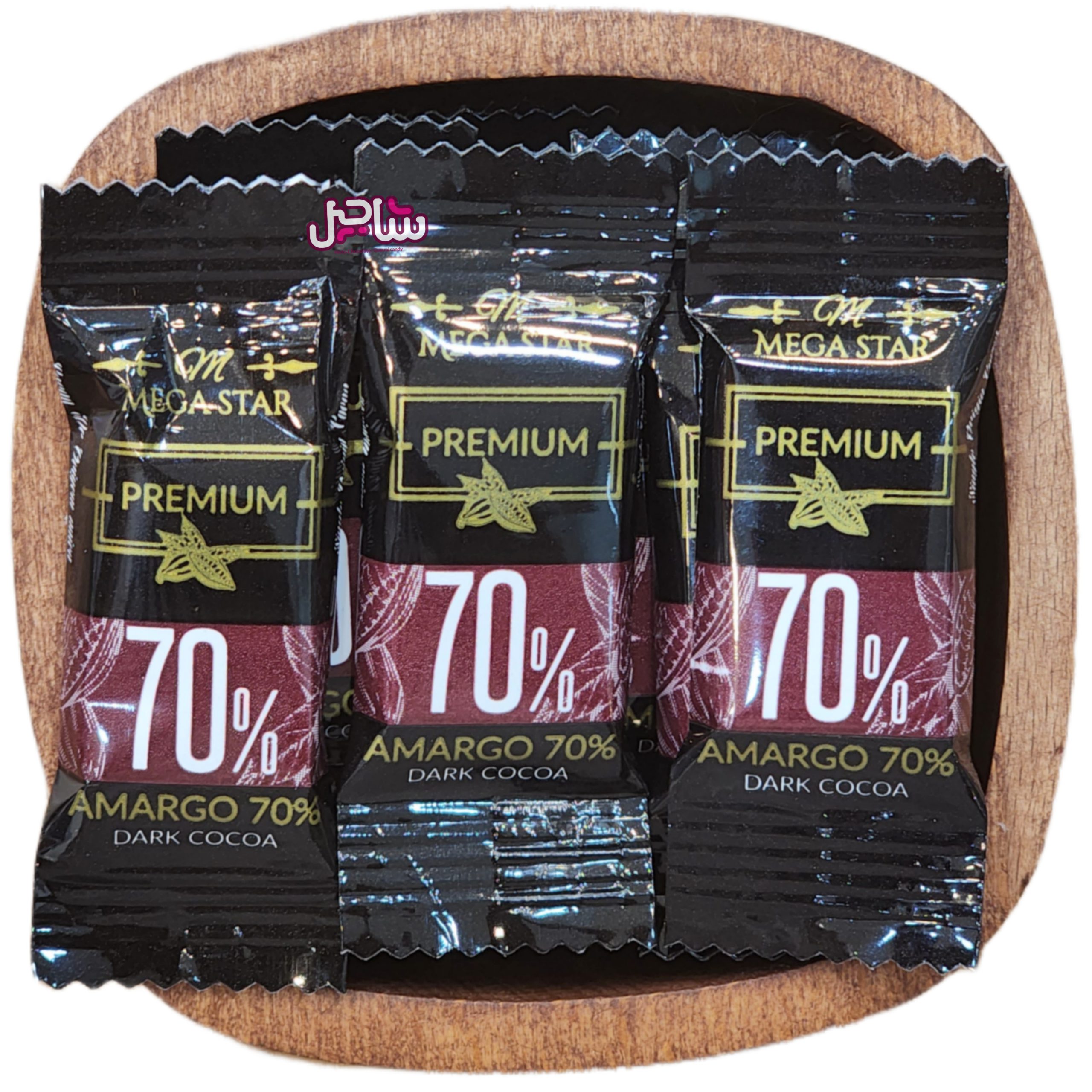شکلات تلخ 70% مگا استار