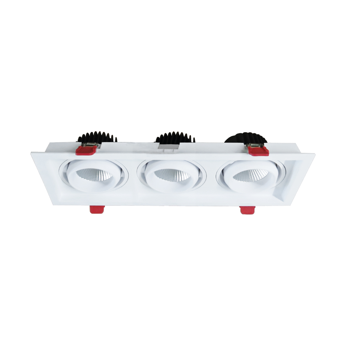 چراغ سقفی توکار شعاع کد SH-AL6703- 3x36W