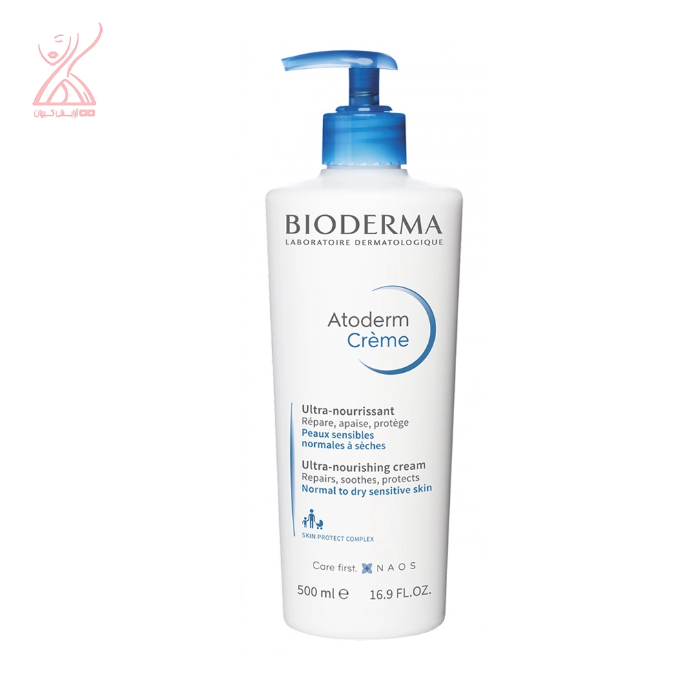کرم مرطوب کننده صورت و بدن اتودرم بایودرما Bioderma