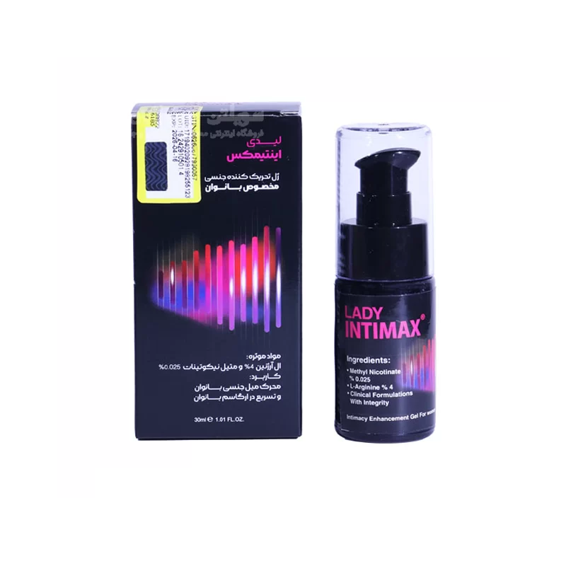ژل تحریک کننده و محرک بانوان لیدی اینتیمکس ۳۰ میلی گرم اورجینال