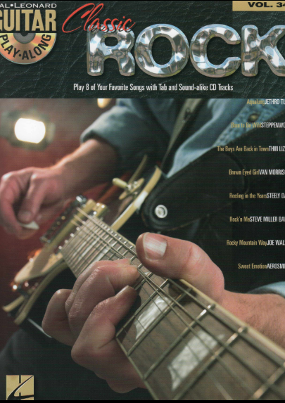 Guitar Play-Along Volume 34 - Classic Rock