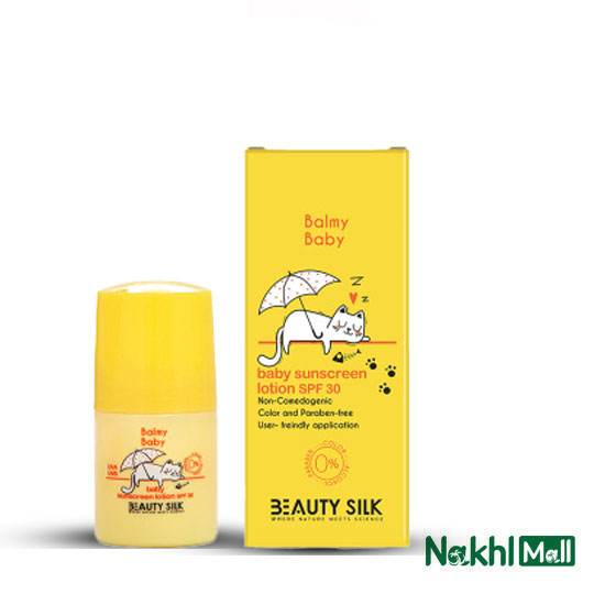 ضد آفتاب رولی کودکان بیوتی سیلک SPF30 | محافظت ملایم از پوست حساس کودکان