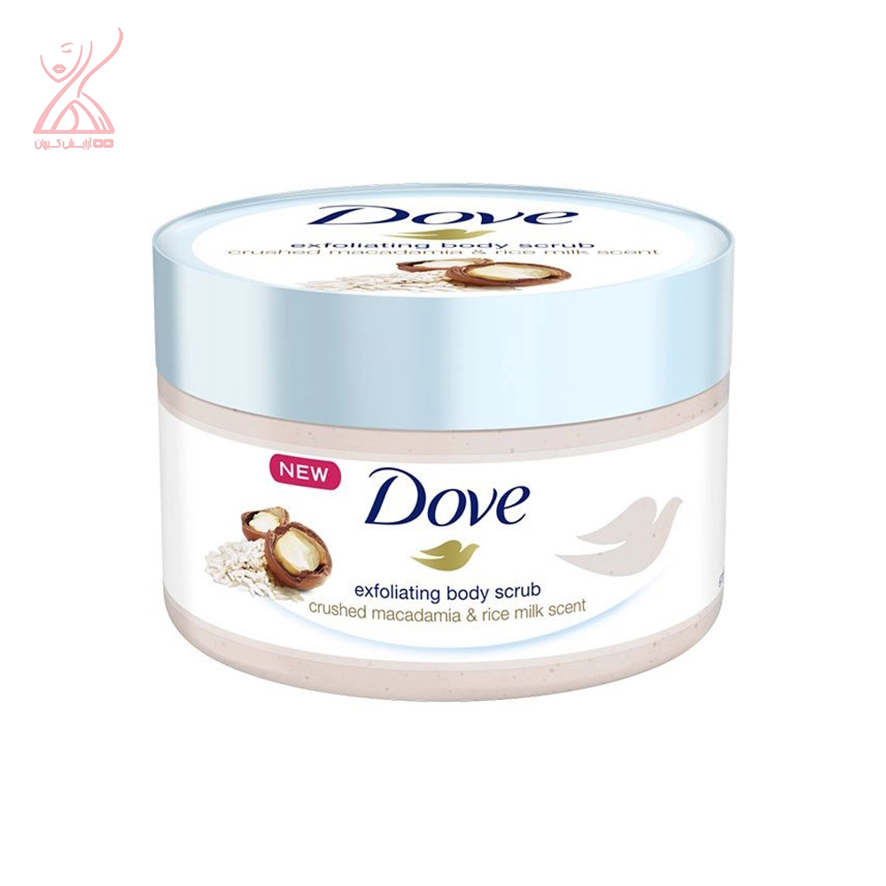 اسکراب لایه بردار و مرطوب کننده بدن داو Dove