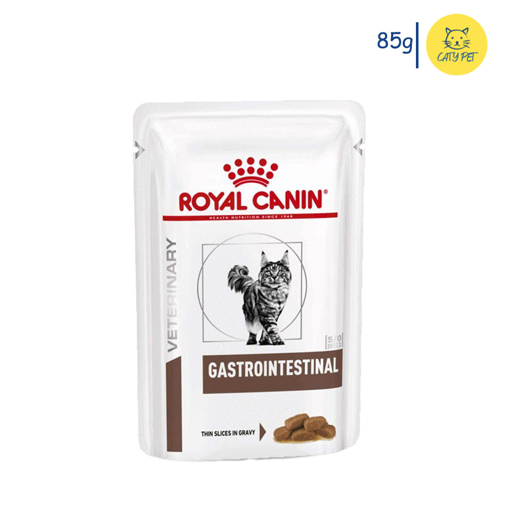 پوچ گربه رویال کنین گاسترواینتستینال Gastro Intestinal وزن 85 گرم
