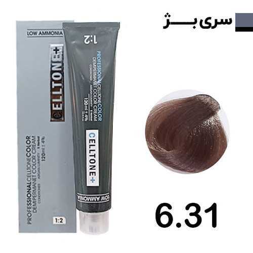 رنگ مو بلوند بژ تیره سلتون پلاس شماره 6.31