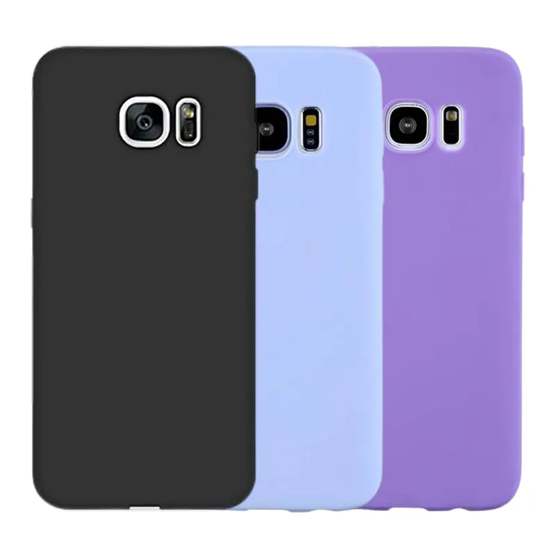 قاب سیلیکونی اصلی S7 edge با محافظ لنز