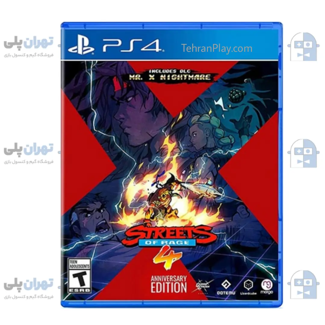 بازی Streets of Rage 4 Anniversary Edition برای PS4