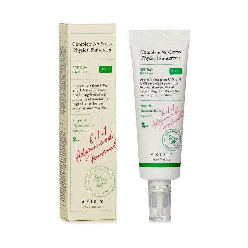 ضدآفتاب اکسیس وای AXIS-Y مدل Complete No-Stress Physical حجم 50 میلی لیتر
