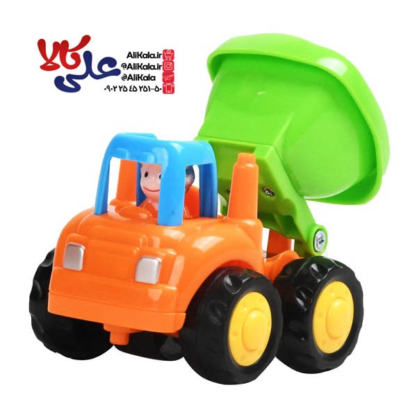ماشین بازی قدرتی هولا طرح کامیون راهسازی 326C