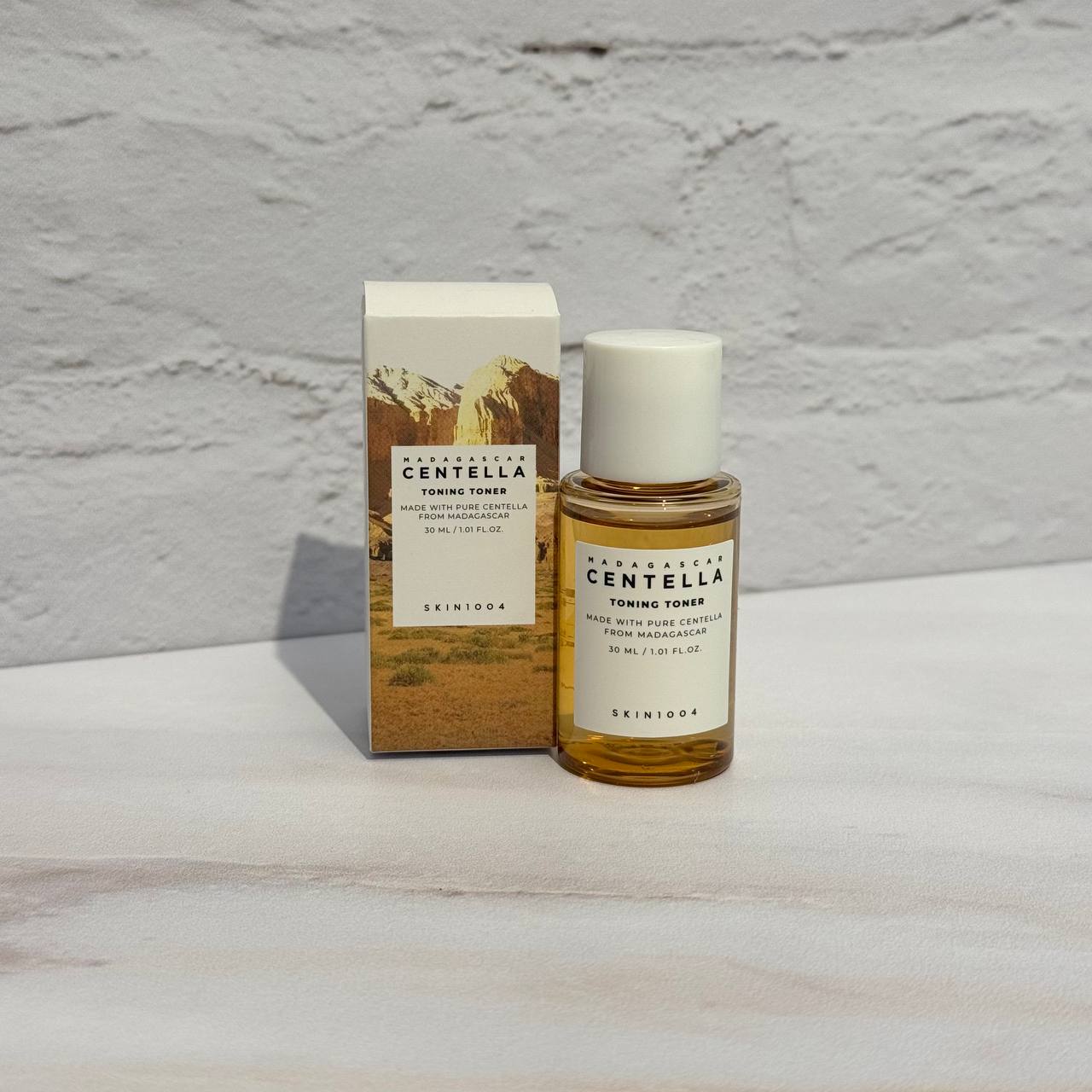 تونر تسکین دهنده و ترمیم کننده سنتلا ماداگاسکار اسکین 30 میل 1004 SKIN1004 Madagascar Centella Toning Toner