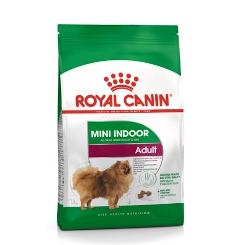غذای خشک سگ رویال کنین مدل mini indoor adult وزن 1.5 کیلوگرم