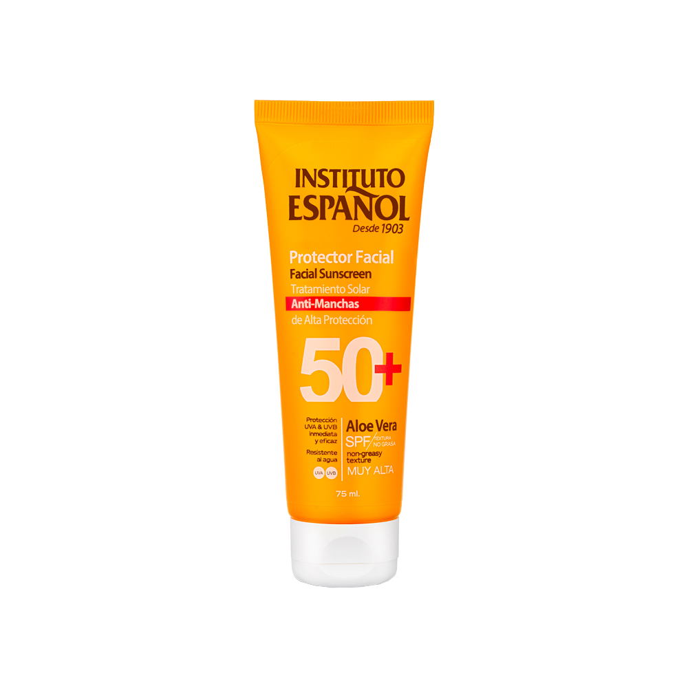 کرم ضد آفتاب ضد لک اسپانول با SPF+50 حجم 75 میل