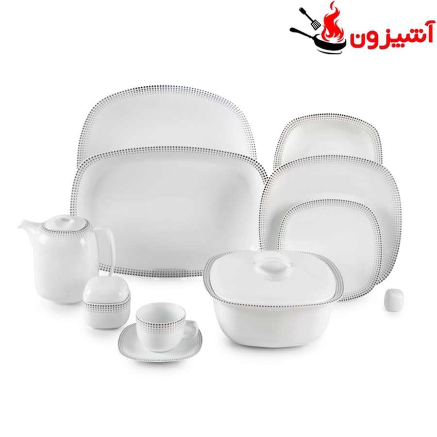 سرویس 98 پارچه 12 نفره طرح مون بلان