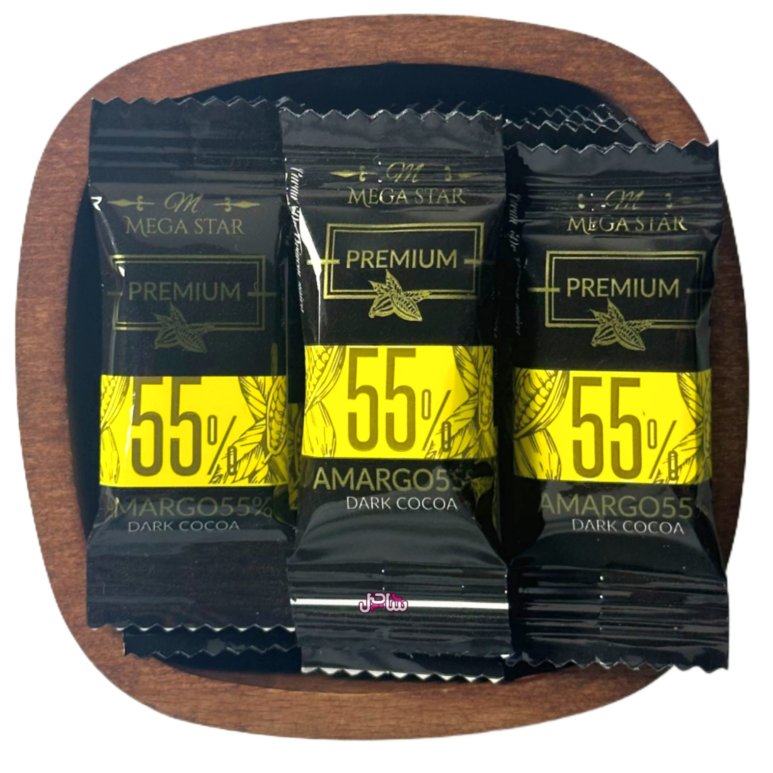 شکلات تلخ 55% مگا استار