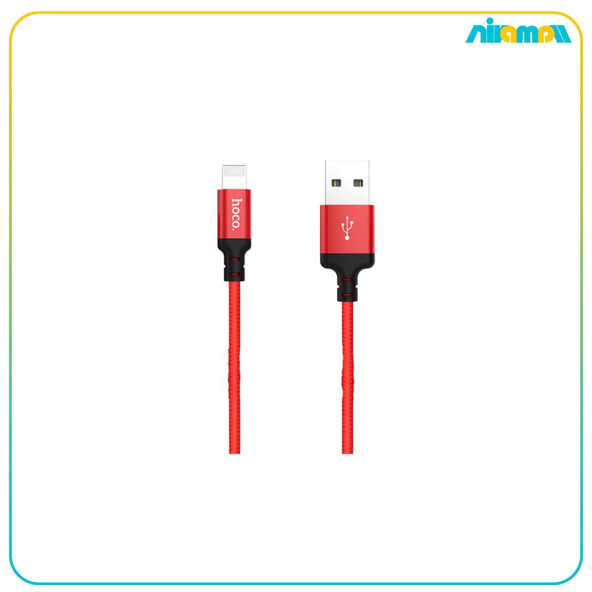 کابل تبدیل USB به لایتنینگ هوکو مدل x14 به طول 1 متر