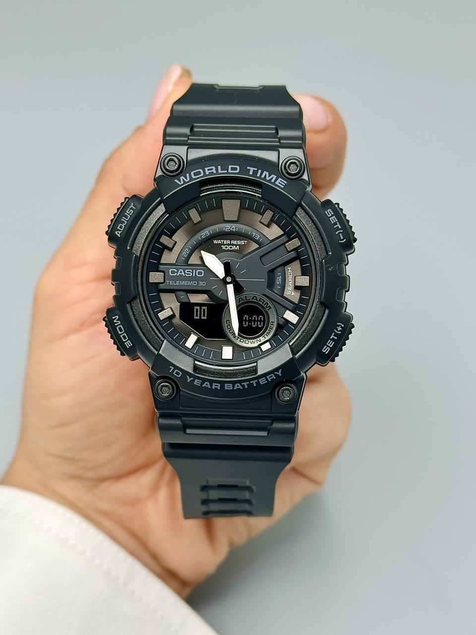 ساعت مچی مردانه کاسیو مدل CASIO AEQ-110W-1BVDF