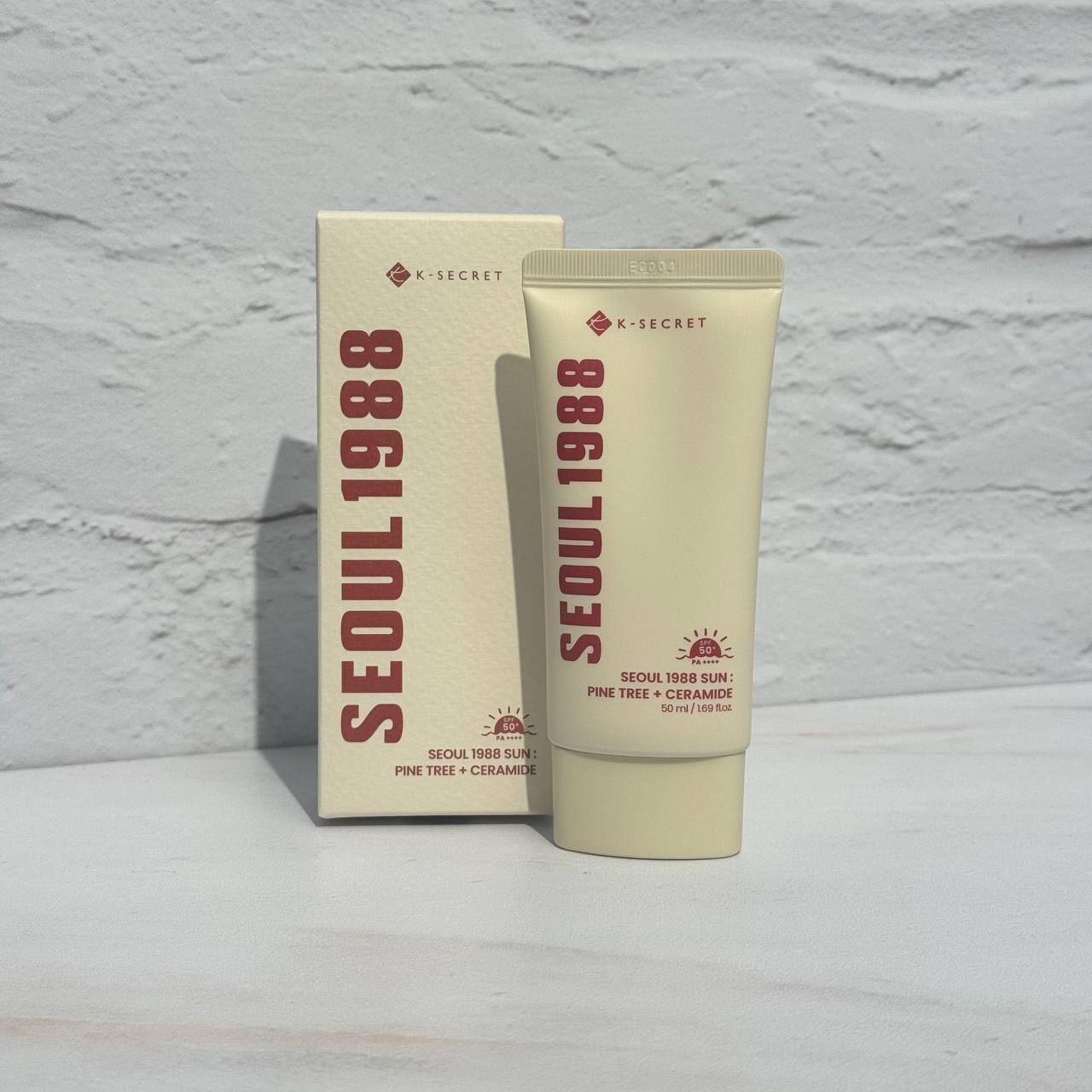 ضد آفتاب کاج و سراماید سئول 1988 کی سکرت 50 میل K-SECRET SEOUL 1988 Sun Pine Tree + Ceramide
