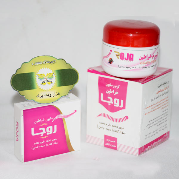 کرم و صابون خراطین روجا